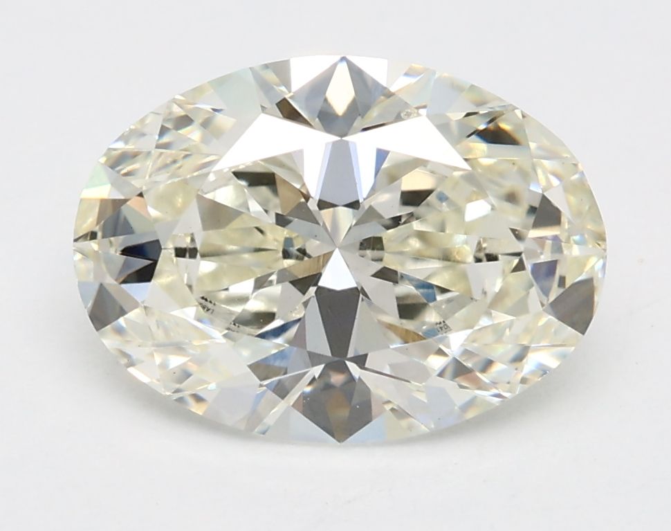 2.03 ct. oval Lab Grown Diamond front image
