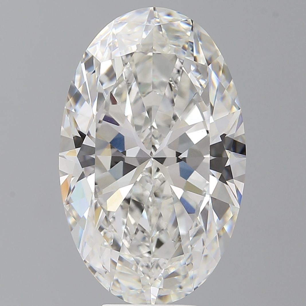 9.47 ct. oval Lab Grown Diamond front image