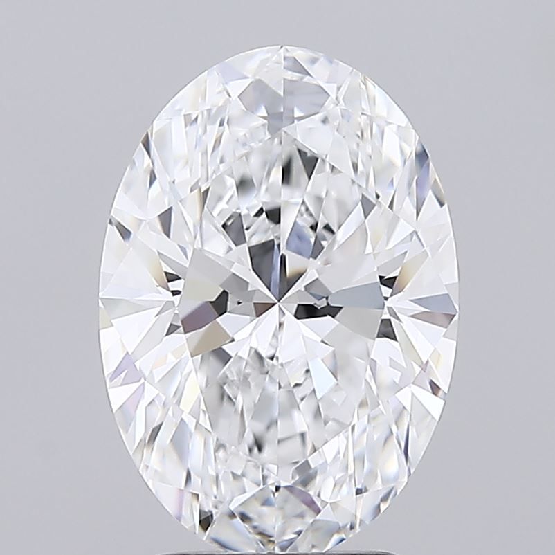 3.07 ct. oval Lab Grown Diamond front image