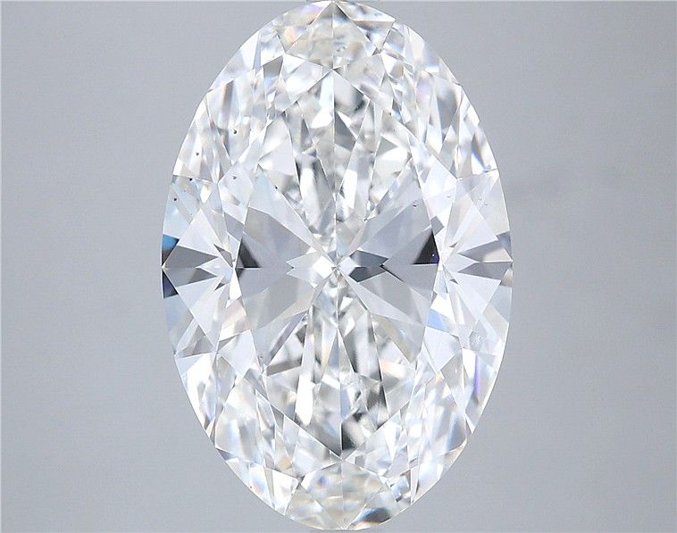5.52 ct. oval Lab Grown Diamond front image