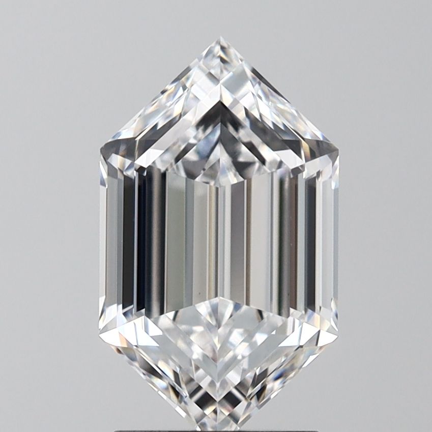 2.57 ct lab-grown Hexagonal Diamond