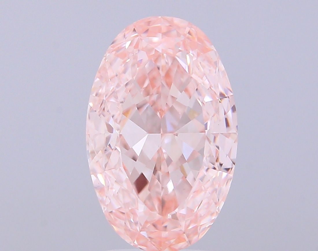 5.02 ct. oval Lab Grown Diamond front image