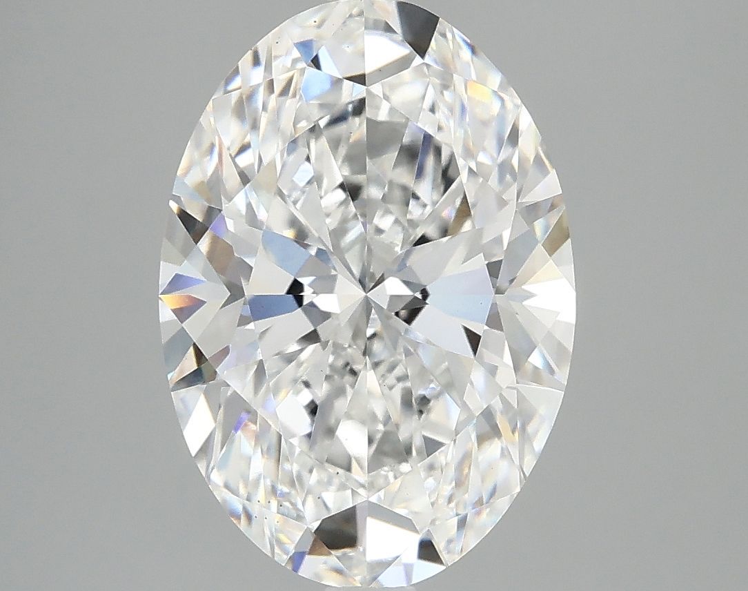 4.08 ct. oval Lab Grown Diamond front image