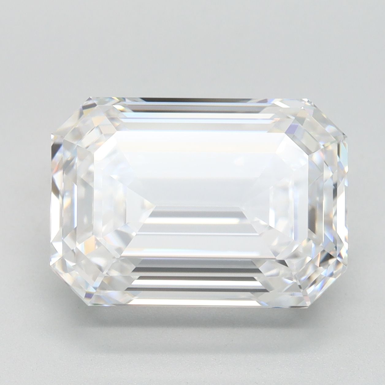5.21 ct. emerald Lab Grown Diamond front image