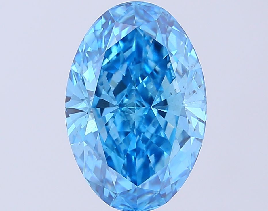 4.58 ct. oval Lab Grown Diamond front image