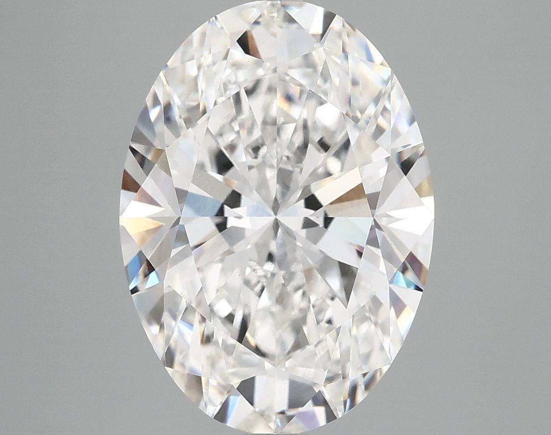 5.01 ct. oval Lab Grown Diamond front image