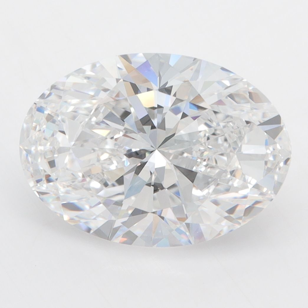 4.05 ct. oval Lab Grown Diamond front image
