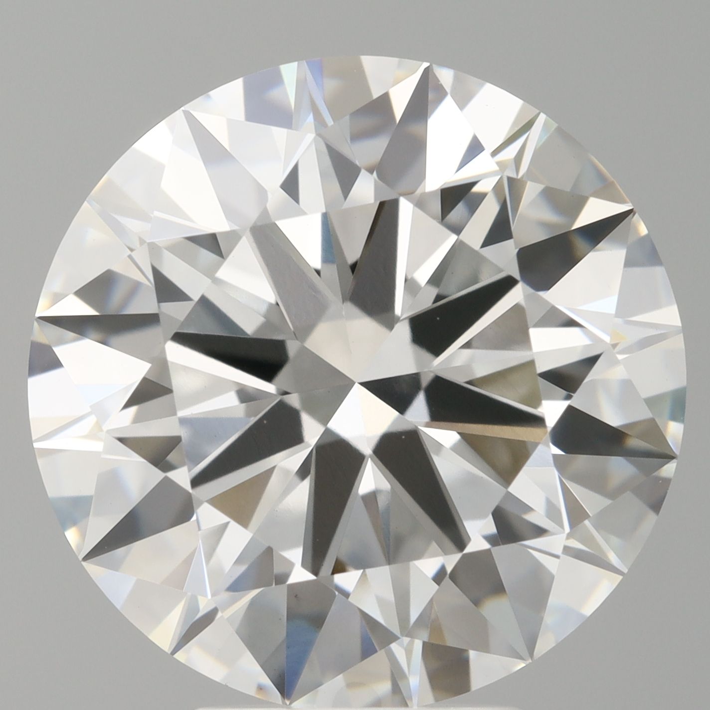 6.10 ct. round Lab Grown Diamond front image