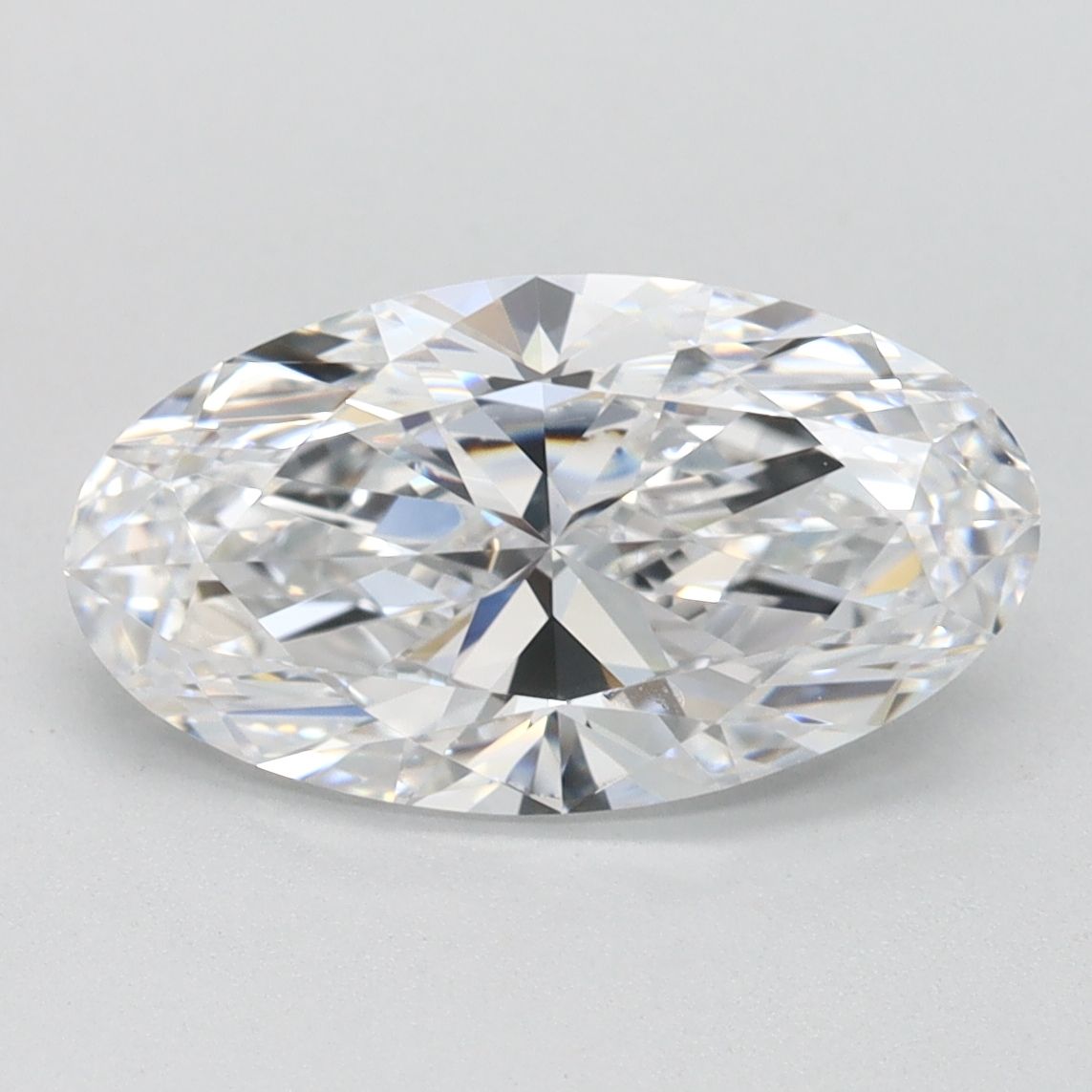 2.07 ct. oval Lab Grown Diamond front image