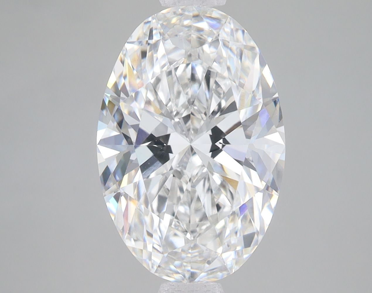 4.05 ct. oval Lab Grown Diamond front image