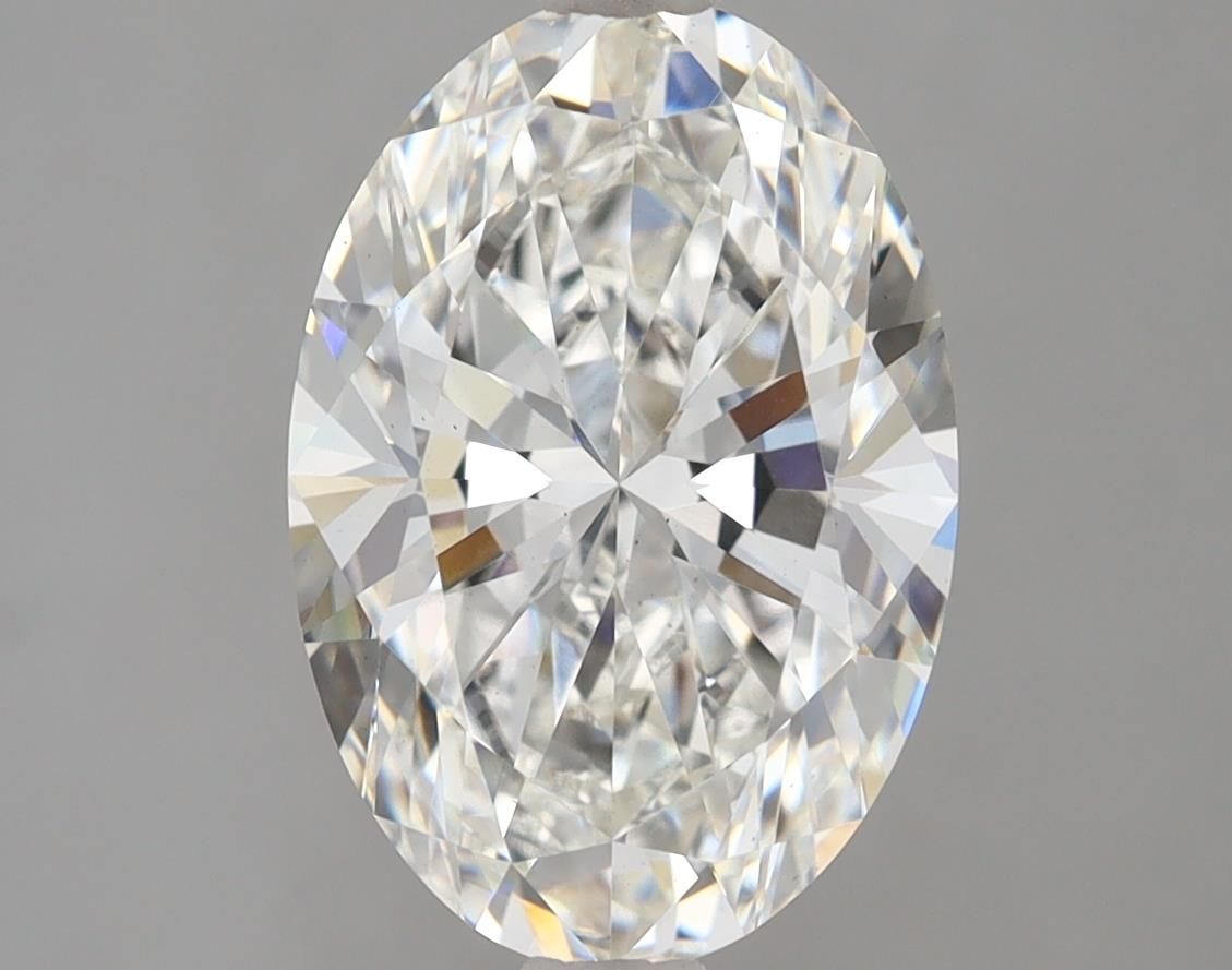 3.41 ct. oval Lab Grown Diamond front image