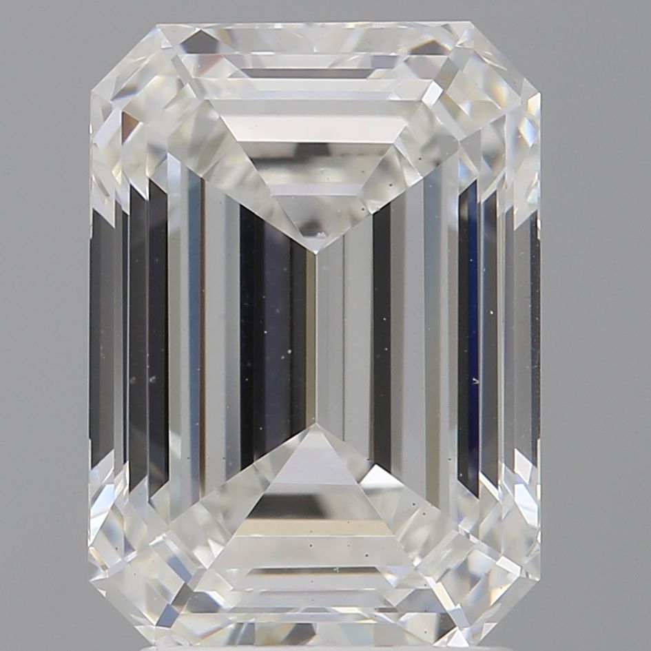 3.10 ct. emerald Lab Grown Diamond front image