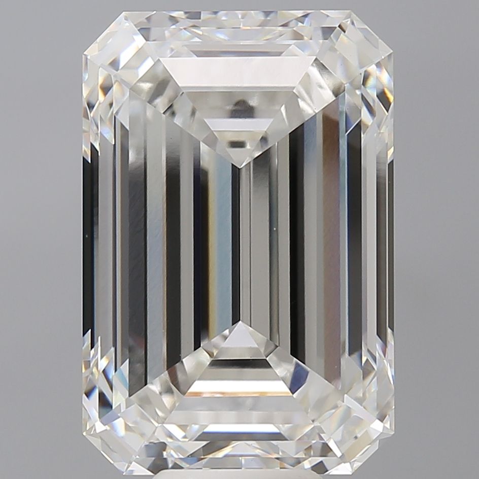 12.57 ct. emerald Lab Grown Diamond front image
