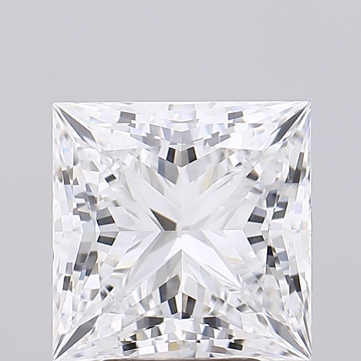 4.50 ct. princess Lab Grown Diamond front image