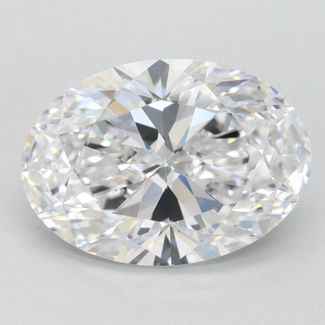 3.32 ct. oval Lab Grown Diamond front image
