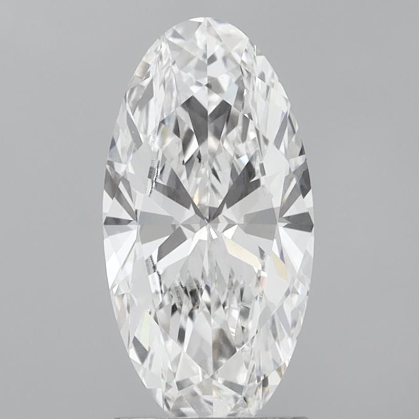 2.01 ct. oval Lab Grown Diamond front image