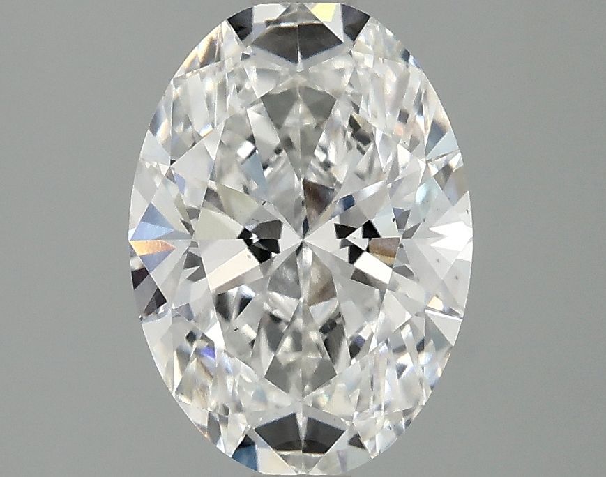 2.10 ct. oval Lab Grown Diamond front image