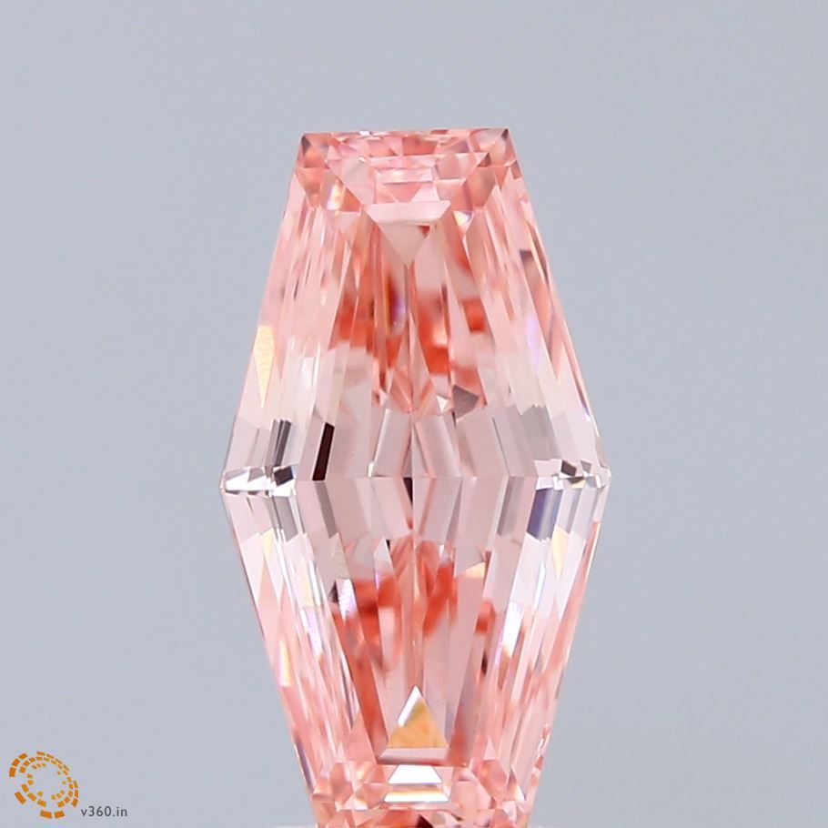 3.05 ct lab-grown Lozenge Diamond