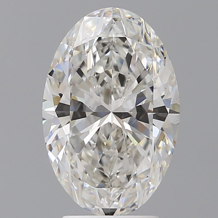 3.58 ct. oval Lab Grown Diamond front image