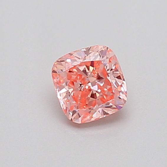 0.35 CT Fancy Intense Pink CUSHION MODIFIED