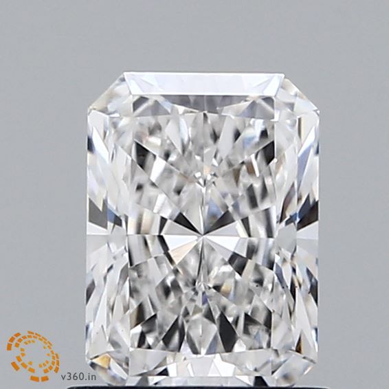 1.10 ct. radiant Lab Grown Diamond front image