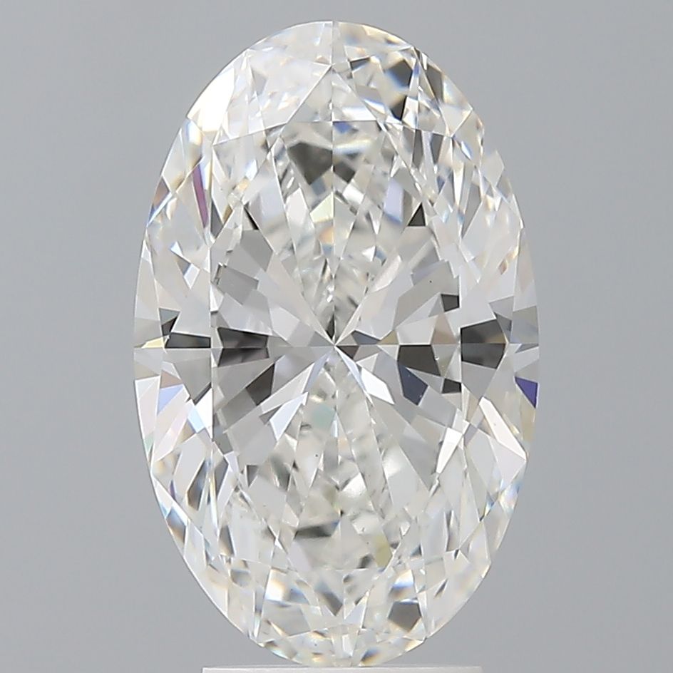 4.03 ct. oval Lab Grown Diamond front image