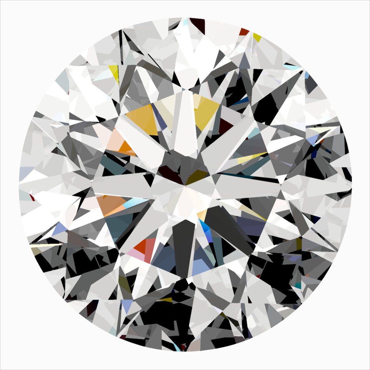 0.33 ct Round diamond