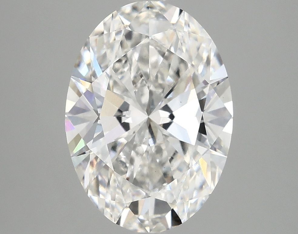 3.05 ct. oval Lab Grown Diamond front image