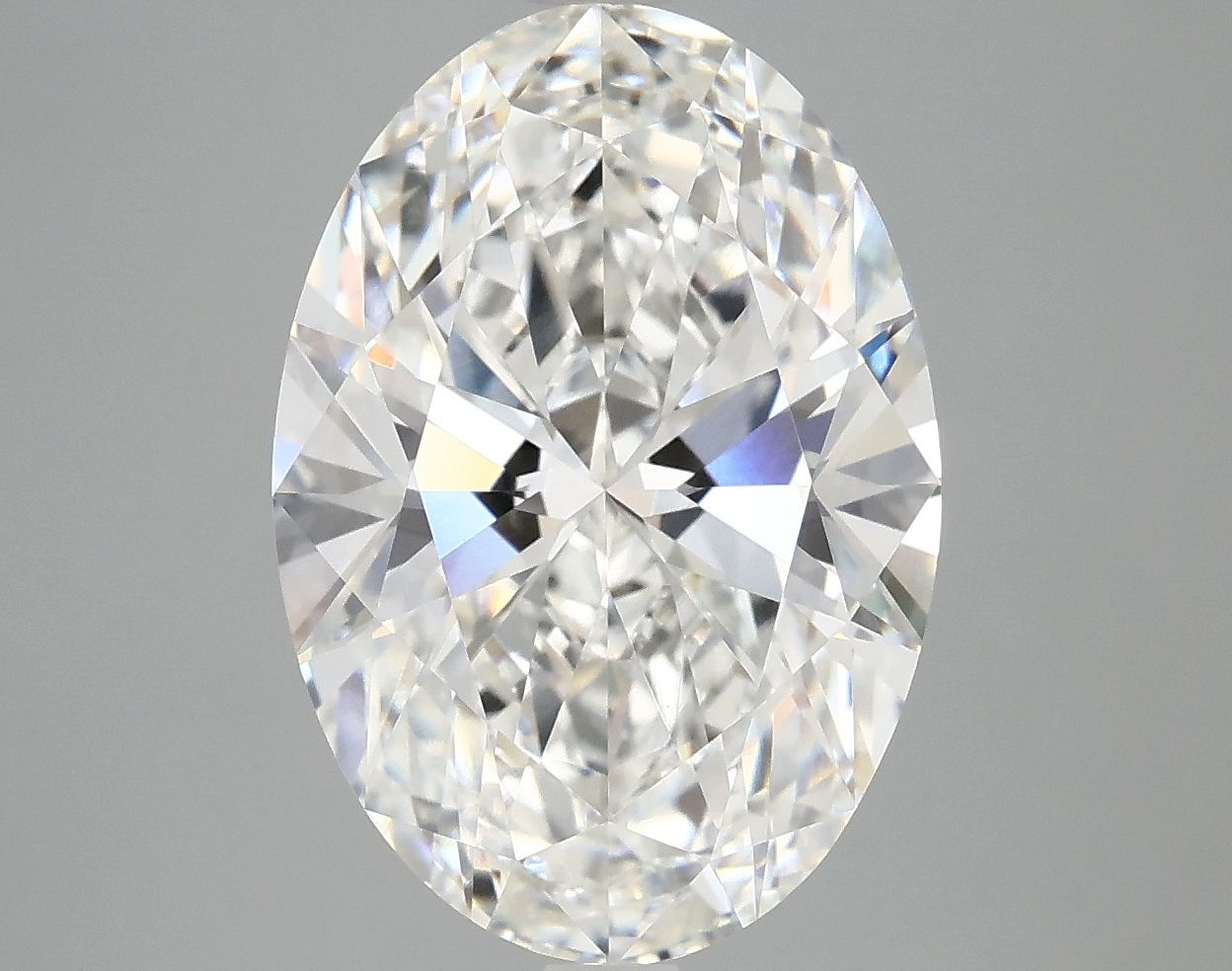 5.03 ct. oval Lab Grown Diamond front image
