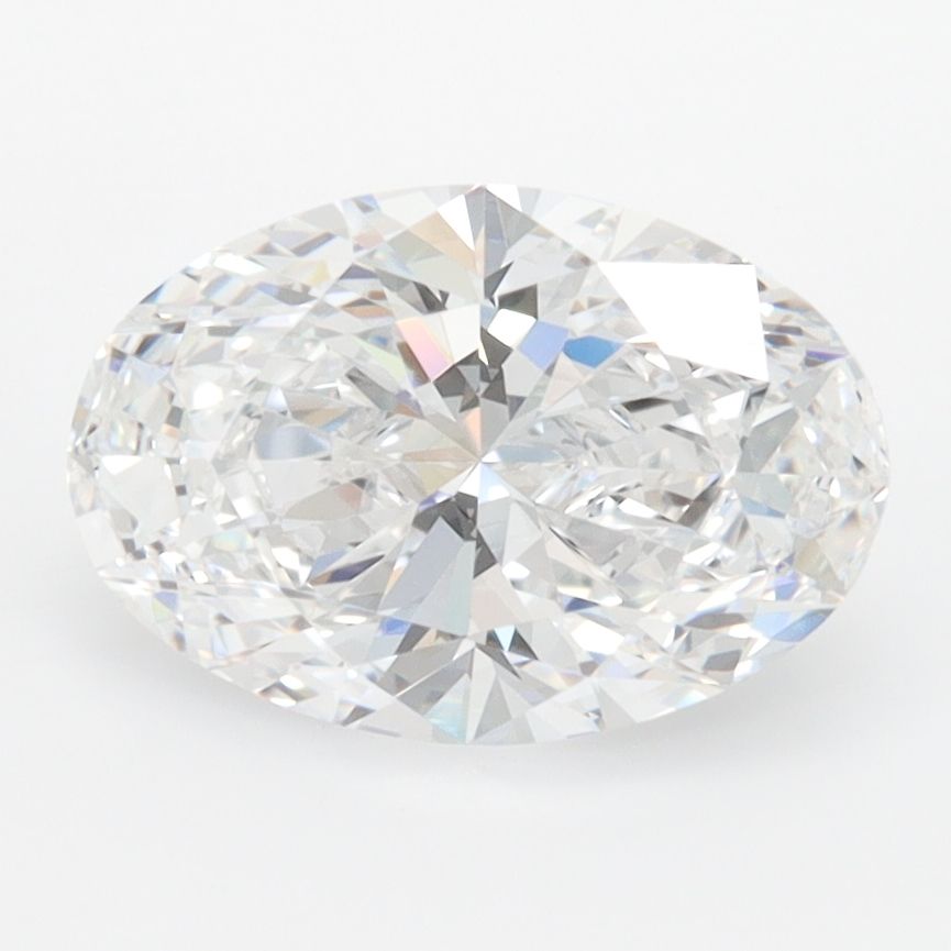 2.06 ct. oval Lab Grown Diamond front image