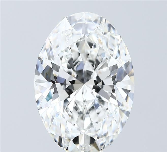 6.08 ct. oval Lab Grown Diamond front image