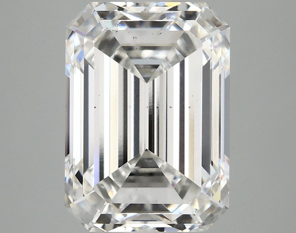 5.10 ct. emerald Lab Grown Diamond front image