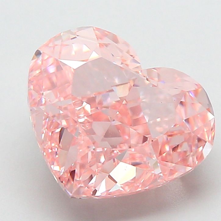 5.52 ct. heart Lab Grown Diamond front image