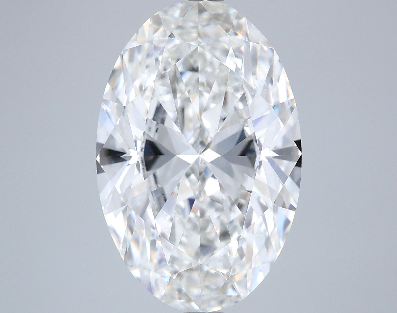 7.00 ct. oval Lab Grown Diamond front image