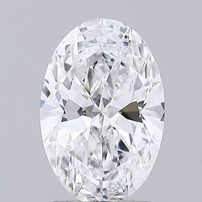 2.00 ct. oval Lab Grown Diamond front image