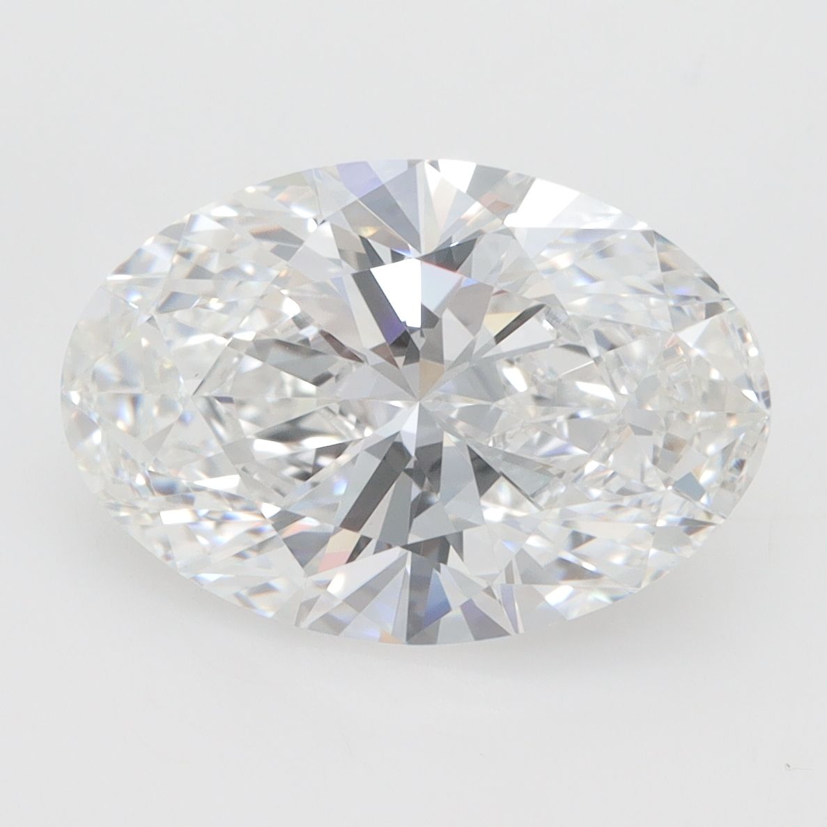 3.02 ct. oval Lab Grown Diamond front image