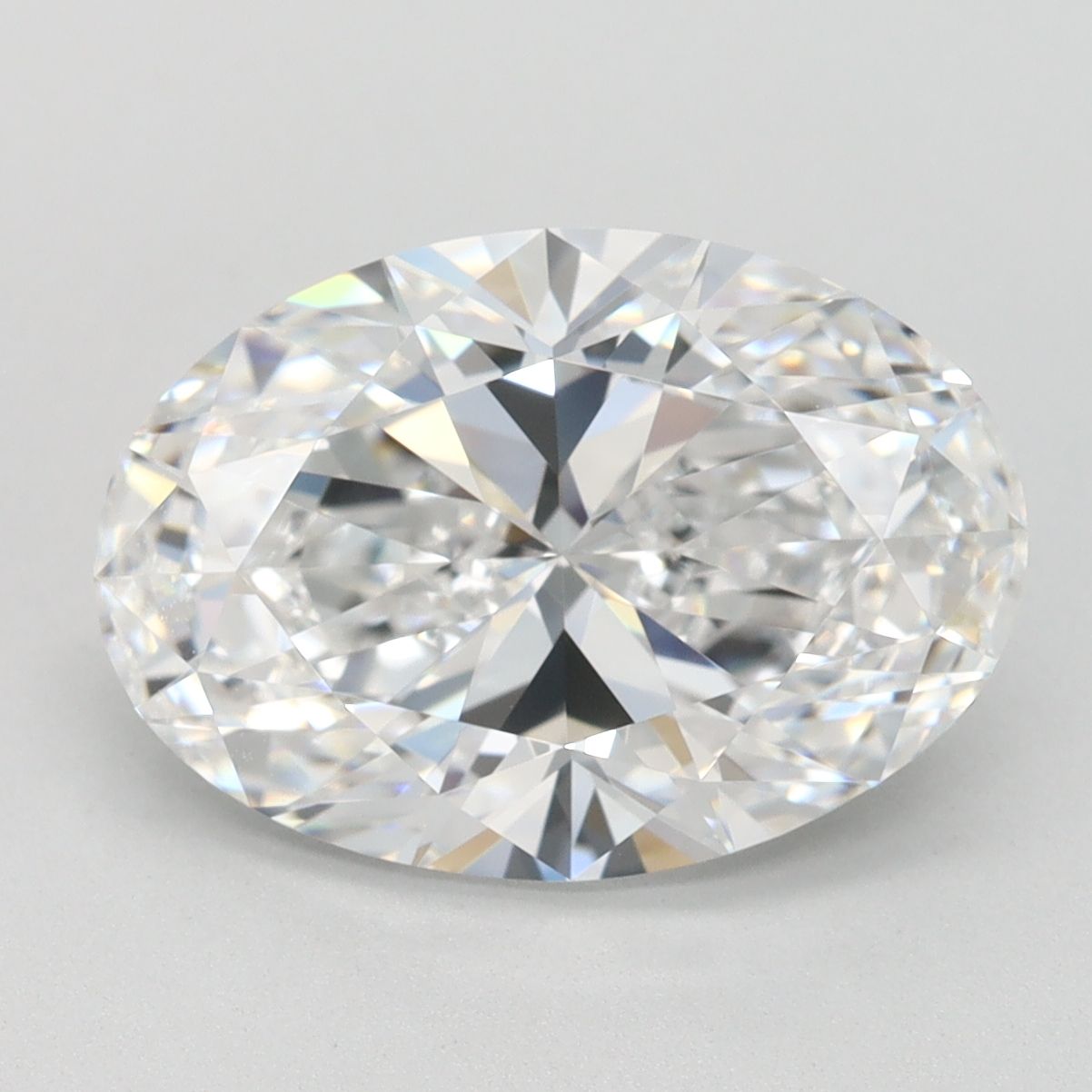 3.35 ct. oval Lab Grown Diamond front image