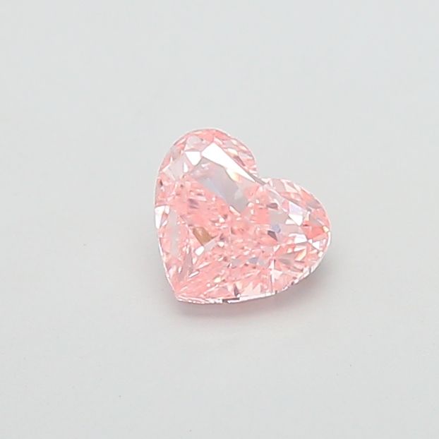 0.97 CT Fancy Intense Pink HEART