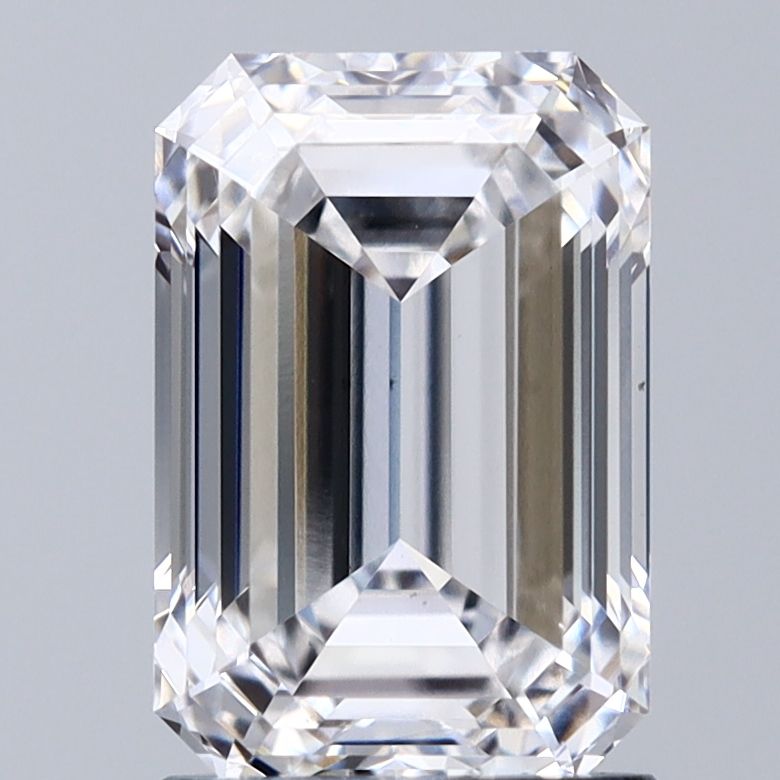 2.08 ct. emerald Lab Grown Diamond front image