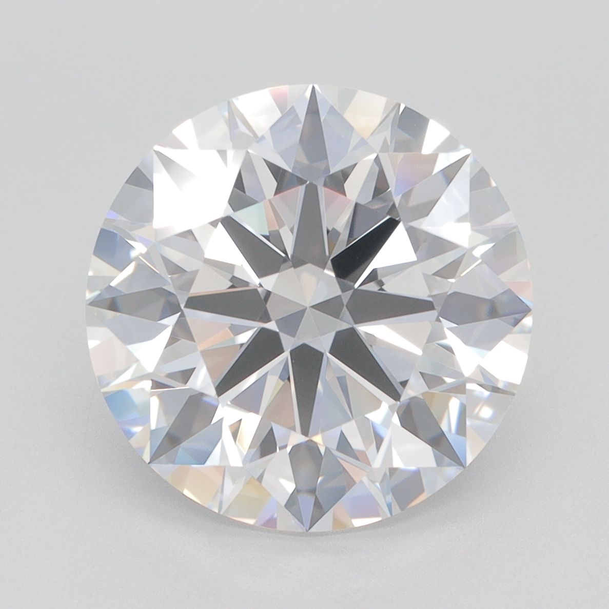 5.66 ct. round Lab Grown Diamond front image