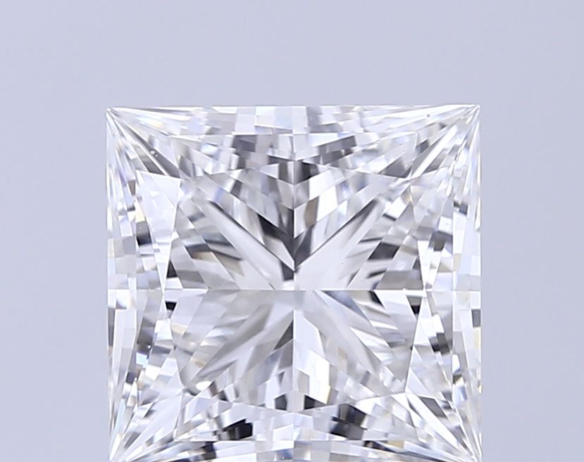 3.89 ct. princess Lab Grown Diamond front image