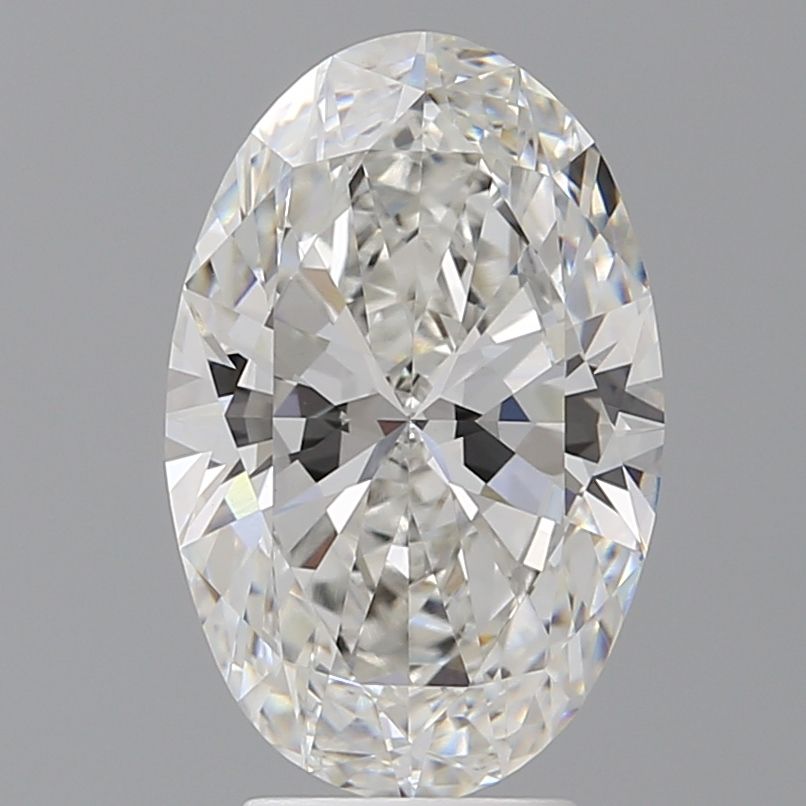4.10 ct. oval Lab Grown Diamond front image