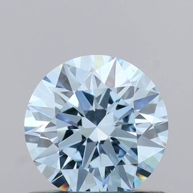 0.62 CT Fancy Vivid Blue ROUND