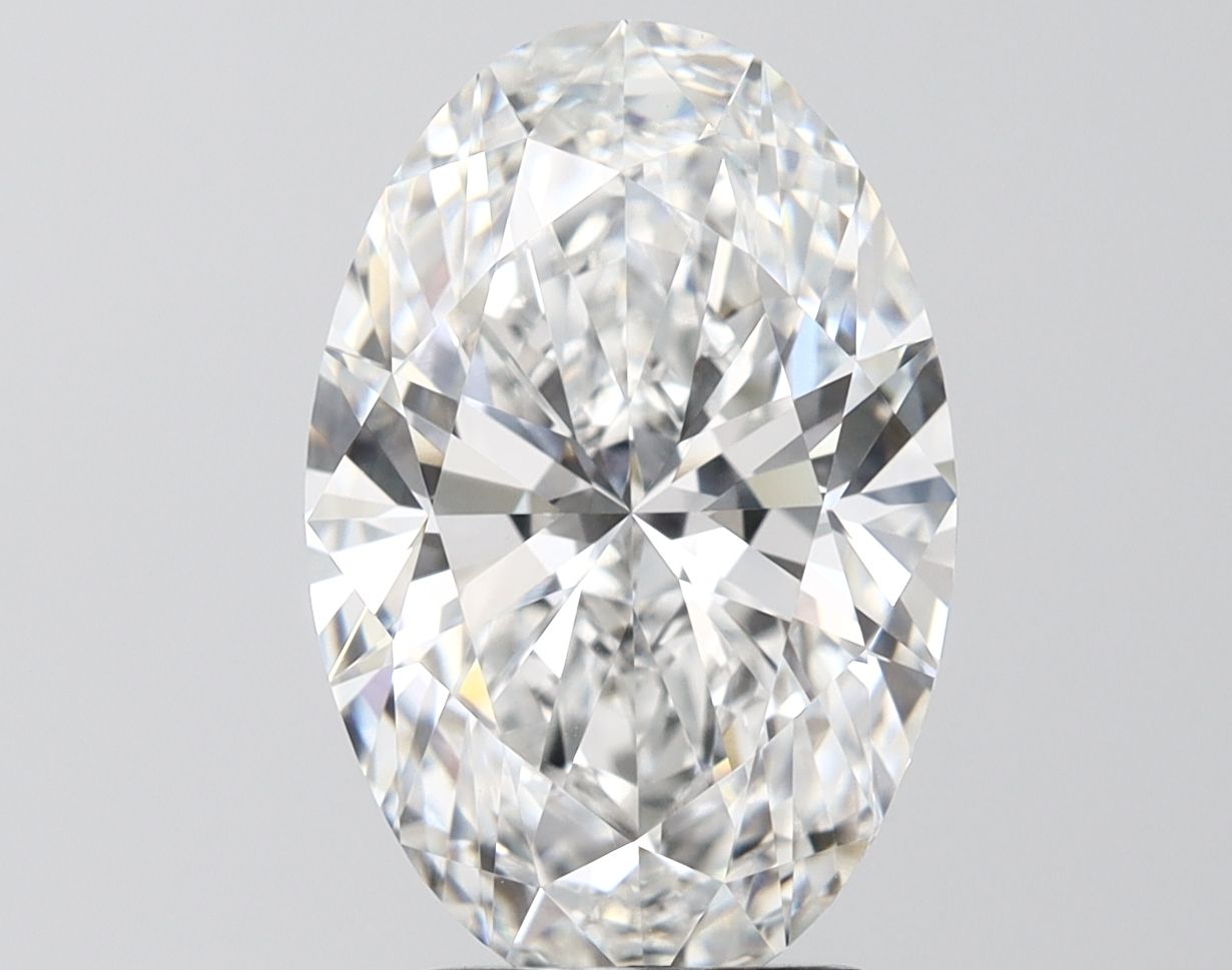 5.02 ct. oval Lab Grown Diamond front image