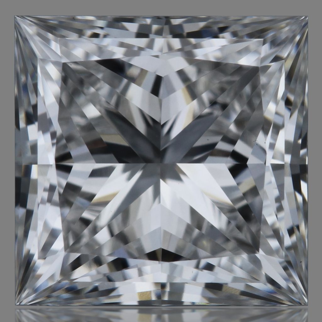 1.44 ct. princess Lab Grown Diamond front image