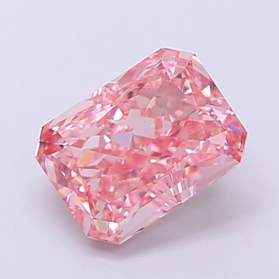 1.55 CT Fancy Vivid Pink RADIANT