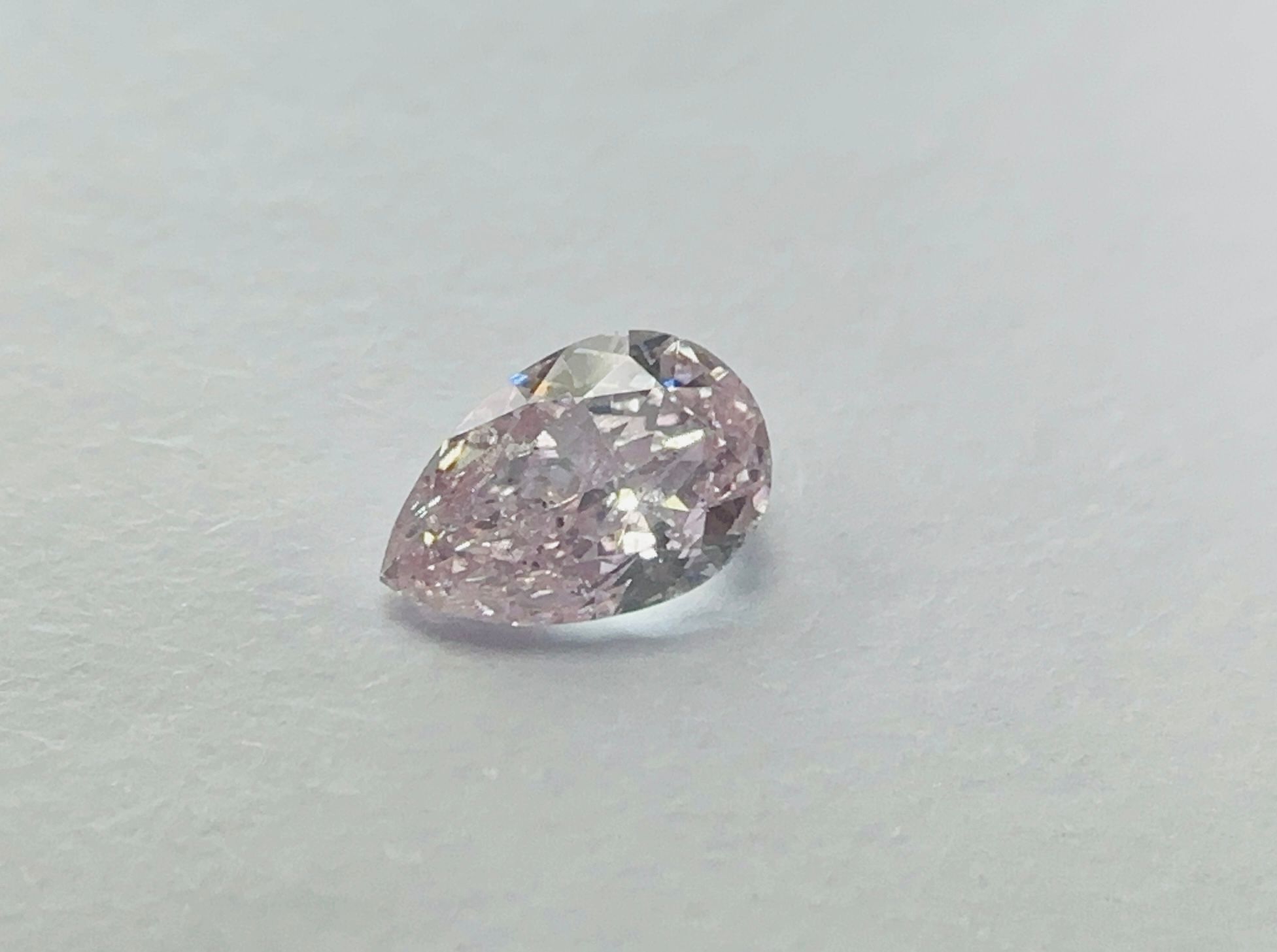 Diament 0.38 ct Fancy Purplish Pink/I1