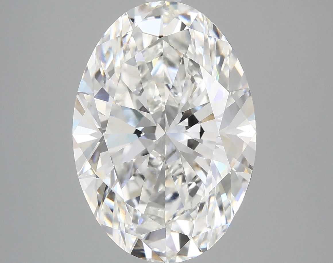 5.02 ct. oval Lab Grown Diamond front image