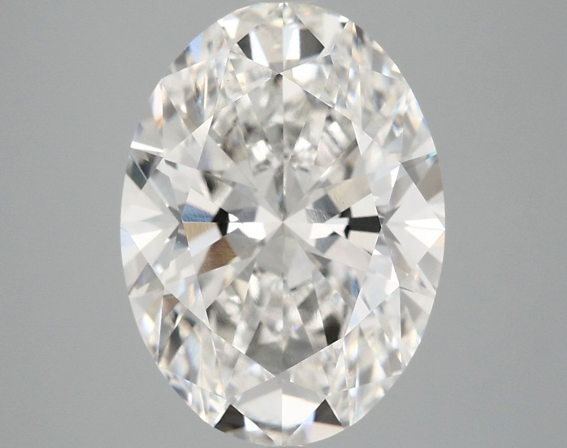 5.05 ct. oval Lab Grown Diamond front image