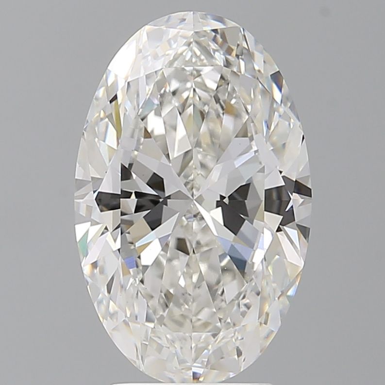 4.01 ct. oval Lab Grown Diamond front image